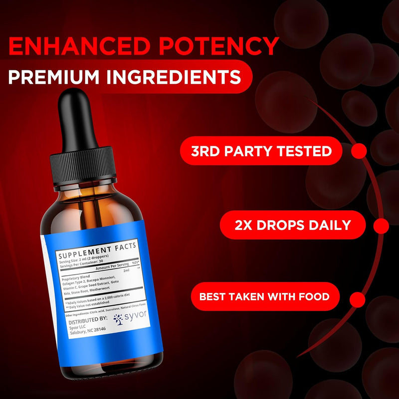 Glyco Shield Drops, Official Glyco Shield Blood Support Drops with All Natural Ingredients