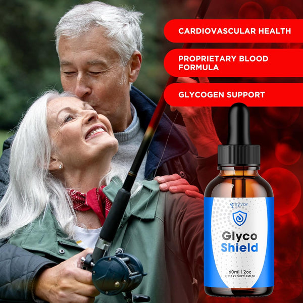Glyco Shield Drops, Official Glyco Shield Blood Support Drops with All Natural Ingredients