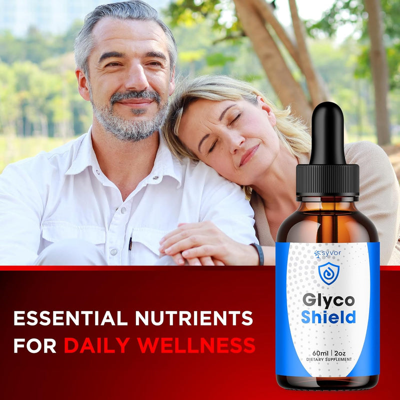 Glyco Shield Drops, Official Glyco Shield Blood Support Drops with All Natural Ingredients