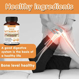 Natural Vitamin C with Bioflavonoids - 500 mg, Immune, Digestive, Skin & Bone Support Supplement, 120 Capsules