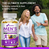 Men's Multivitamin - Supports Circulation, Muscle Growth & Immune System, Vitamin & Mineral Supplement, 120 Capsules