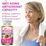 Multivitamin Mineral Supplement Antioxidant, Improved Nutrient Absorption Heart Health Natural Energy Support Multivitamin