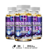 Men's Multivitamin Supplement - Enhance Immunity, Boost Energy and Endurance, Promote Overall Health