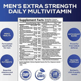 Men's Multivitamin Supplement - Enhance Immunity, Boost Energy and Endurance, Promote Overall Health