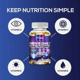 Men's Multivitamin Supplement - Enhance Immunity, Boost Energy and Endurance, Promote Overall Health
