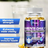 Men's Multivitamin Supplement - Enhance Immunity, Boost Energy and Endurance, Promote Overall Health
