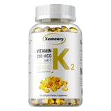 Vitamin K2 MK-7 Supplement - Supports Immune Function, Joint & Heart Health, Superior Absorption, Boosts Energy, Non-GMO