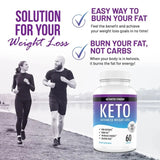 Fast Premium Ketogenic Weight Loss Ketosis Energy Boost and Appetite Control Metabolic Support BHB Supplement for Men and Women