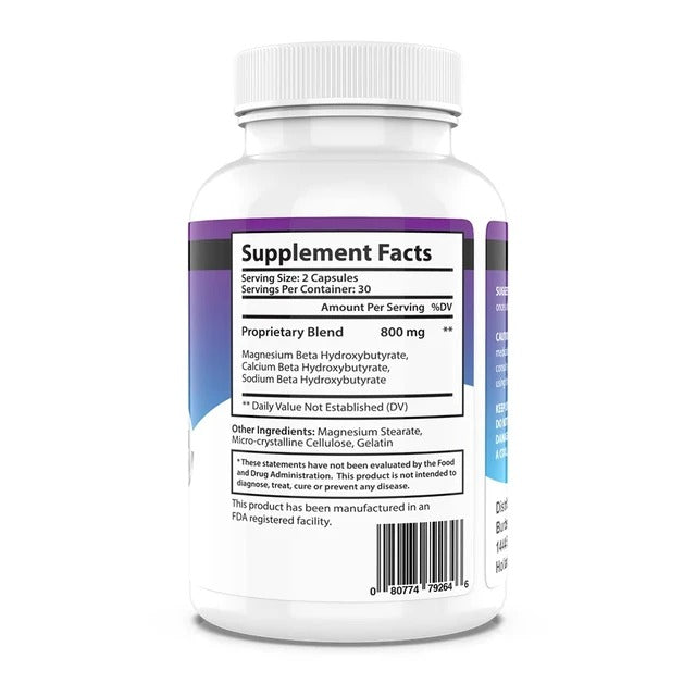 Fast Premium Ketogenic Weight Loss Ketosis Energy Boost and Appetite Control Metabolic Support BHB Supplement for Men and Women