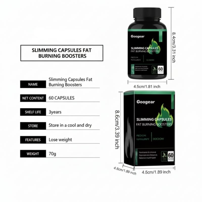 60pcs Slimming Body Capsules Fat Burning Remove Cellulite Health Care Energy Dietary Supplement Weight Loss Capsules